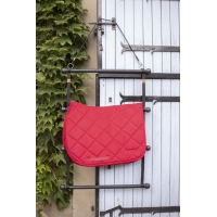 Corduroy Velvet All purpose Saddle Pad - Red Corduroy Velvet All purpose Saddle Pad - Red