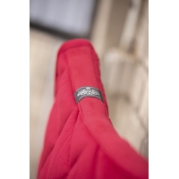 Corduroy Velvet All purpose Saddle Pad - Red Corduroy Velvet All purpose Saddle Pad - Red