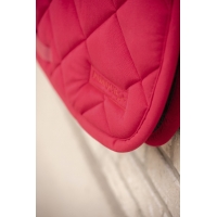 Corduroy Velvet All purpose Saddle Pad - Red Corduroy Velvet All purpose Saddle Pad - Red