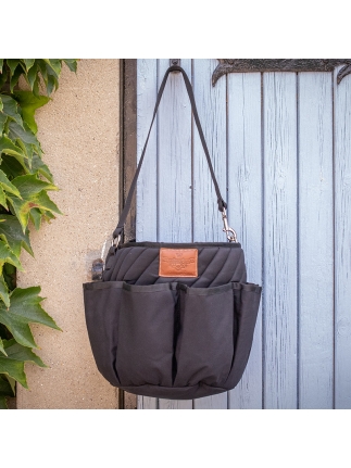 Diagonal Groom Bag - Black