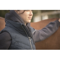 Longueil Sleeveless Jacket - Navy Longueil Sleeveless Jacket - Navy