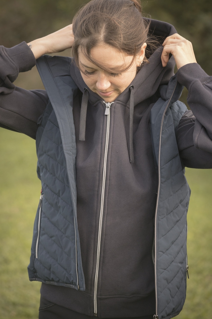 Longueil Sleeveless Jacket - Navy