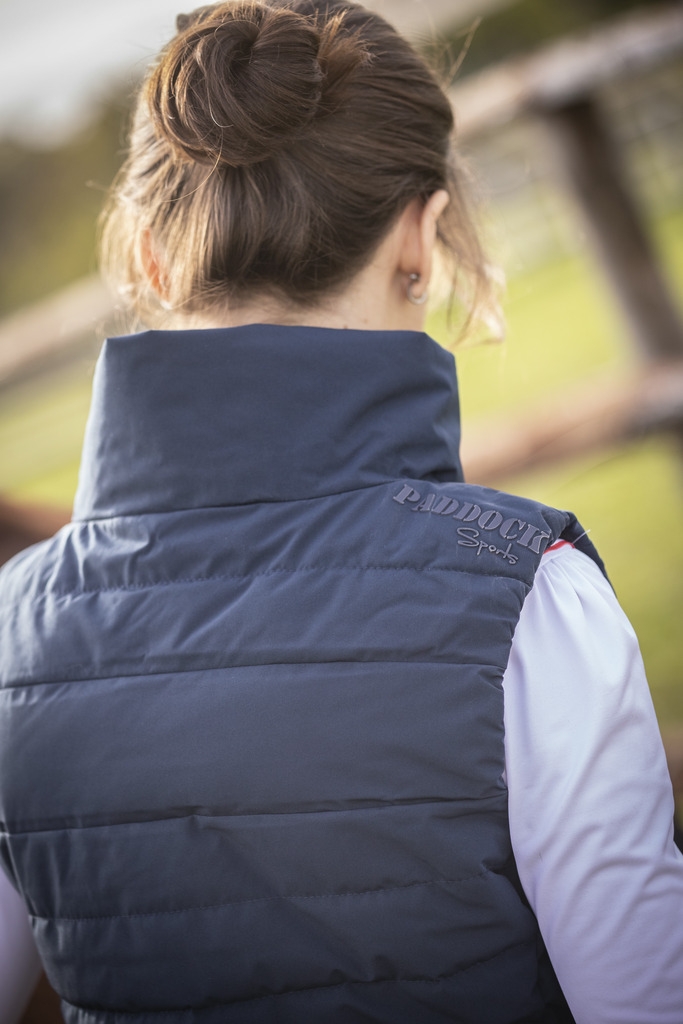 Longueil Sleeveless Jacket - Navy