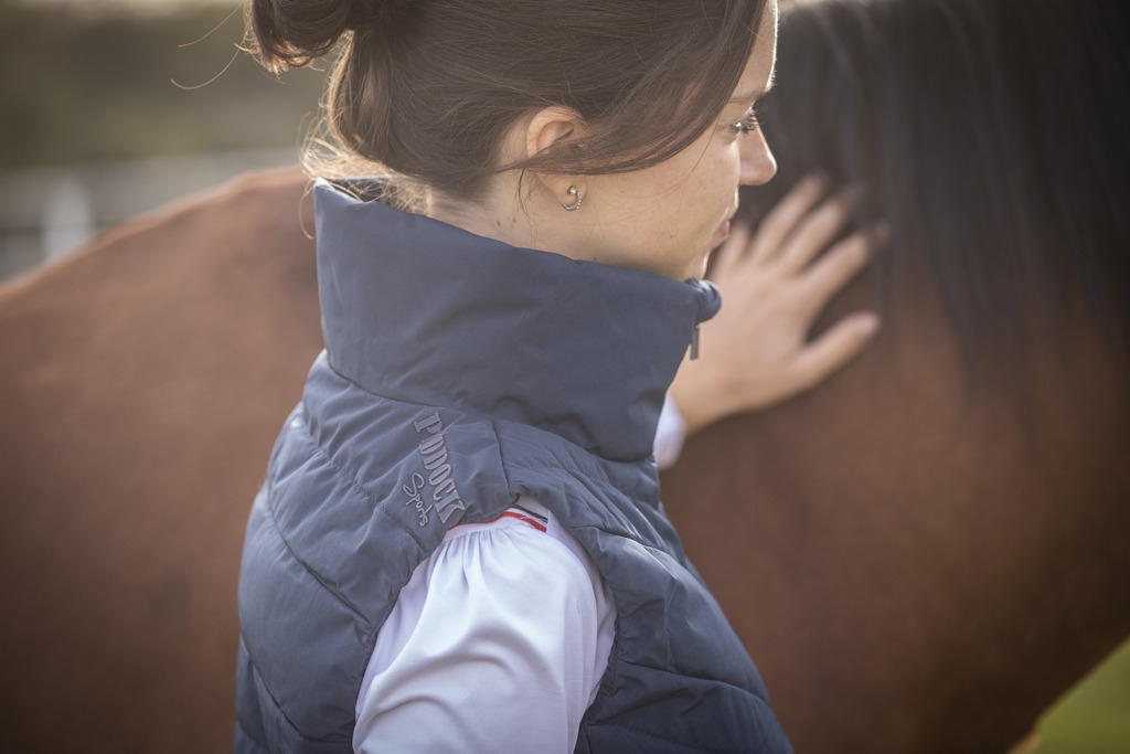 Longueil Sleeveless Jacket - Navy
