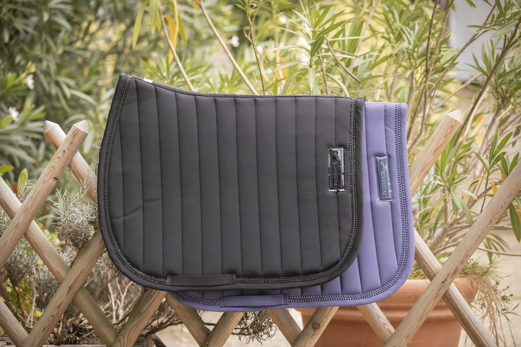 Tapis de selle Verticali Mixte - Noir