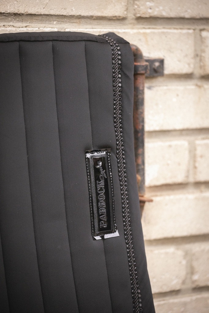 Tapis de selle Verticali Mixte - Noir