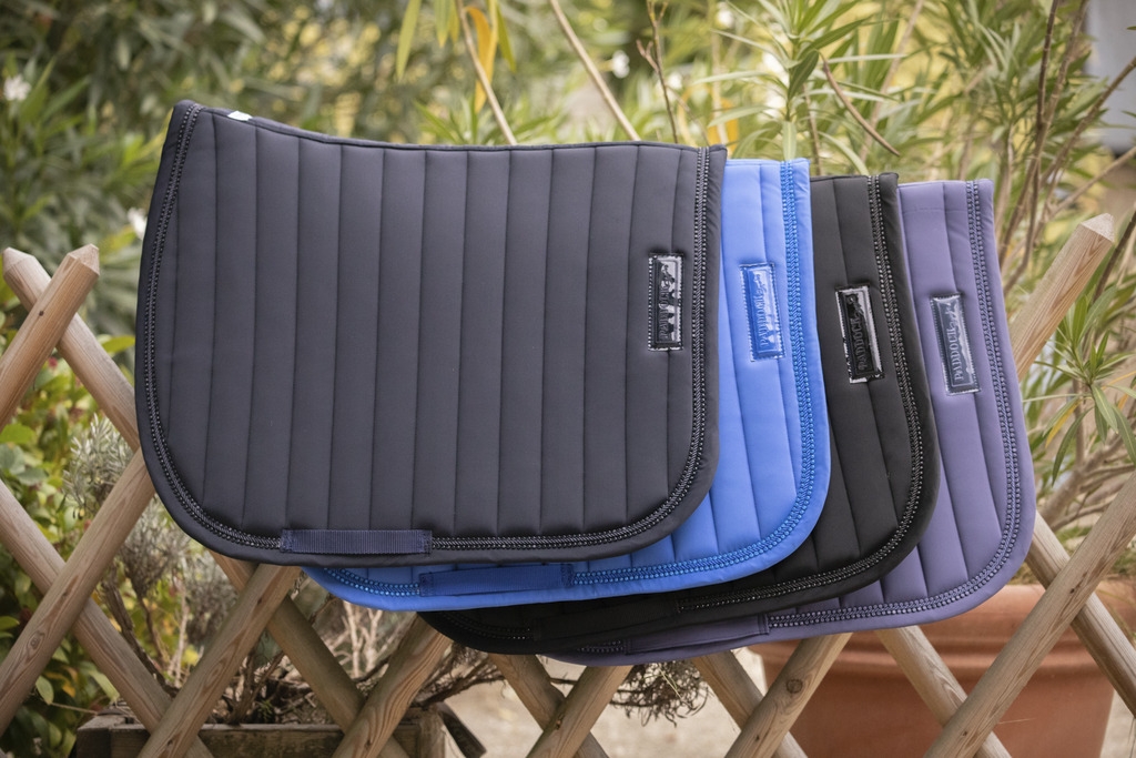 Tapis de selle Verticali Mixte - Marine