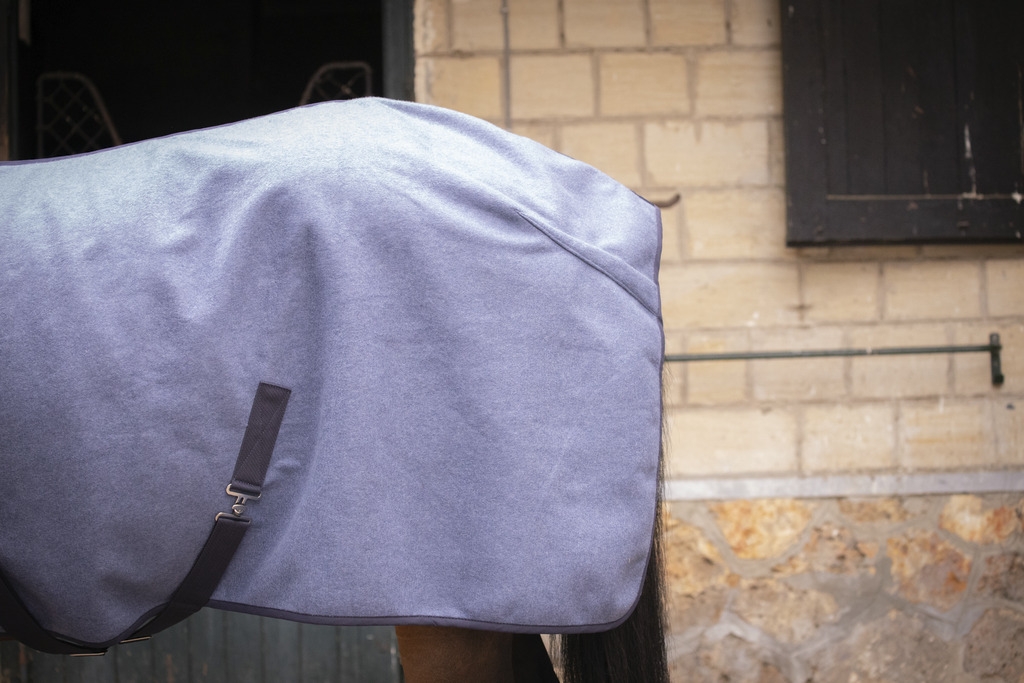 Couverture de Marcheur Walker Wooltouch - Bleu Chiné