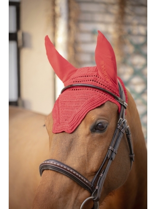 Prems Plain Fly Veil - Red