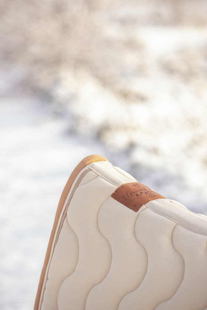 Tapis de selle Origine Signature Mixte - Vanille