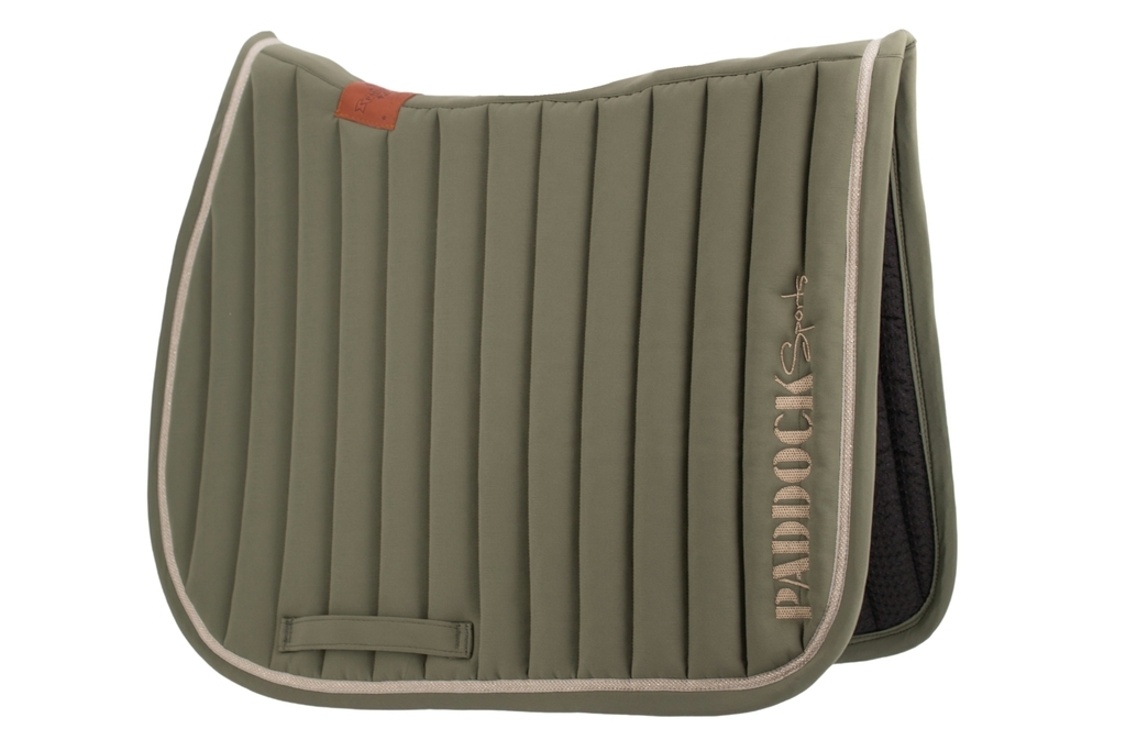Mille Points Saddle Pad All Purpose - Olive Green