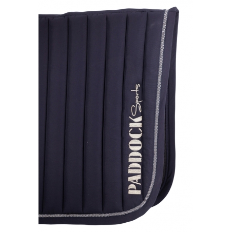 Mille Points Saddle Pad - Navy