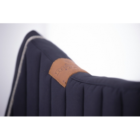 Mille Points Saddle Pad - Navy