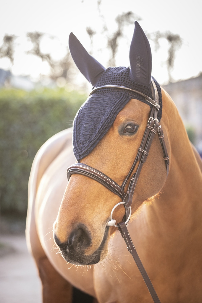 Soundless Long Pro Cotton Fly Veil - Navy