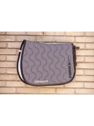 Wavy Saddle Pad All Purpose - Grey