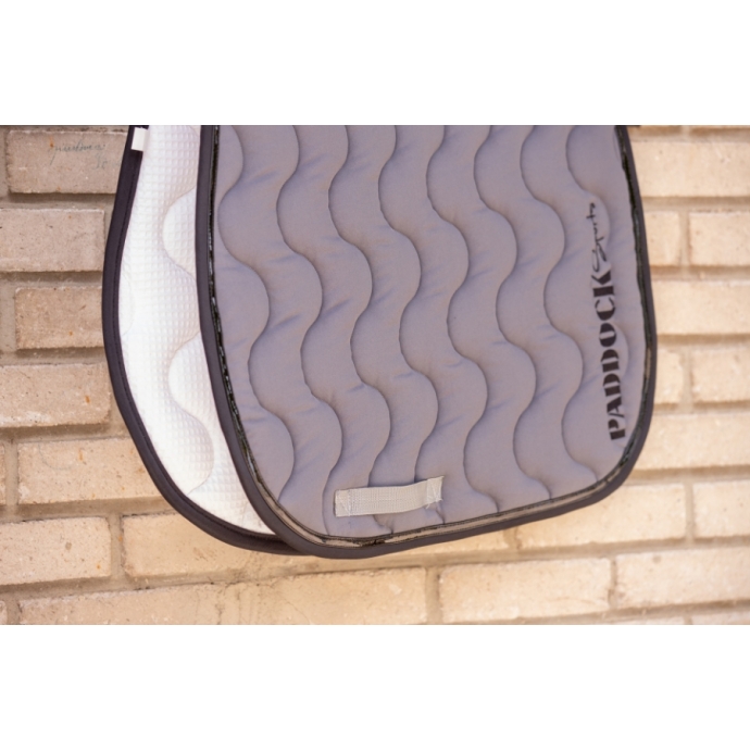 Wavy Saddle Pad All Purpose - Grey