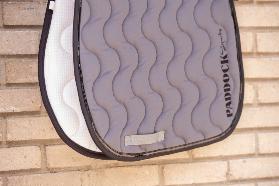 Tapis de selle Wavy Mixte - Gris