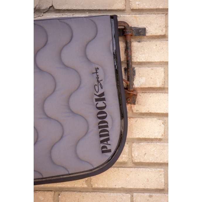 Wavy Saddle Pad All Purpose - Grey