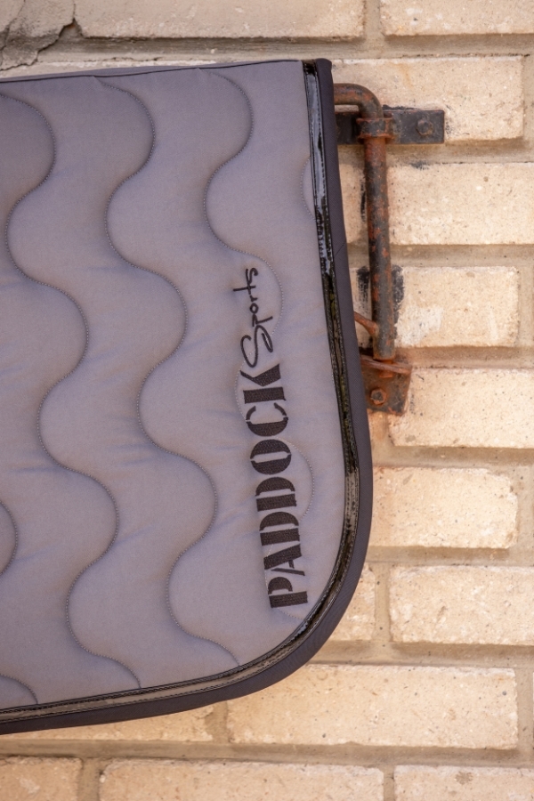 Tapis de selle Wavy Mixte - Gris