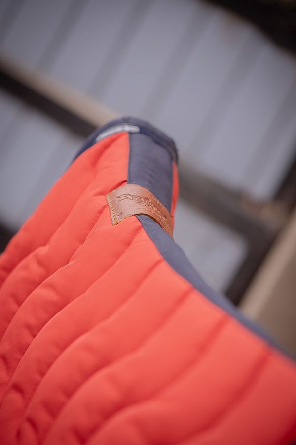 Wavy Saddle Pad All Purpose - Red