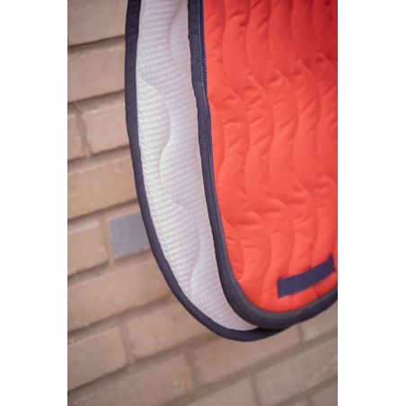 Wavy Saddle Pad All Purpose - Red