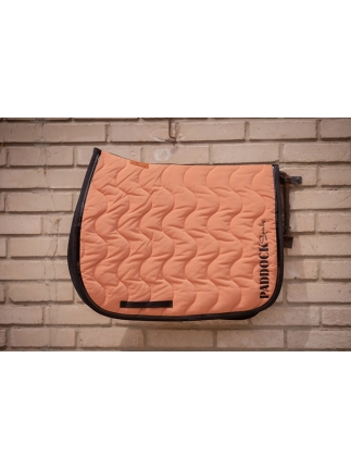 Wavy Saddle Pad All Purpose - Brown Sugar