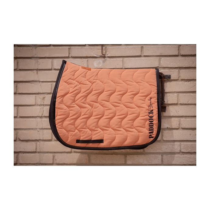 Wavy Saddle Pad All Purpose - Brown Sugar