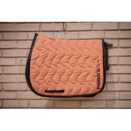 Wavy Saddle Pad All Purpose - Brown Sugar