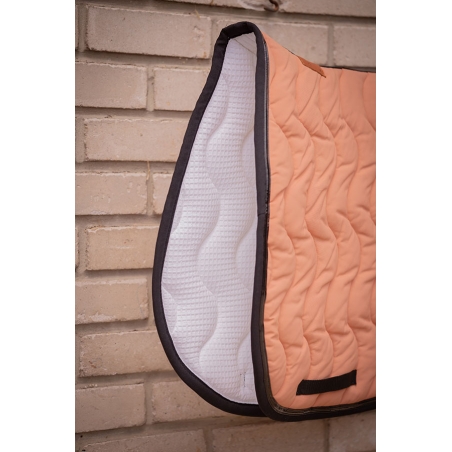 Wavy Saddle Pad All Purpose - Brown Sugar