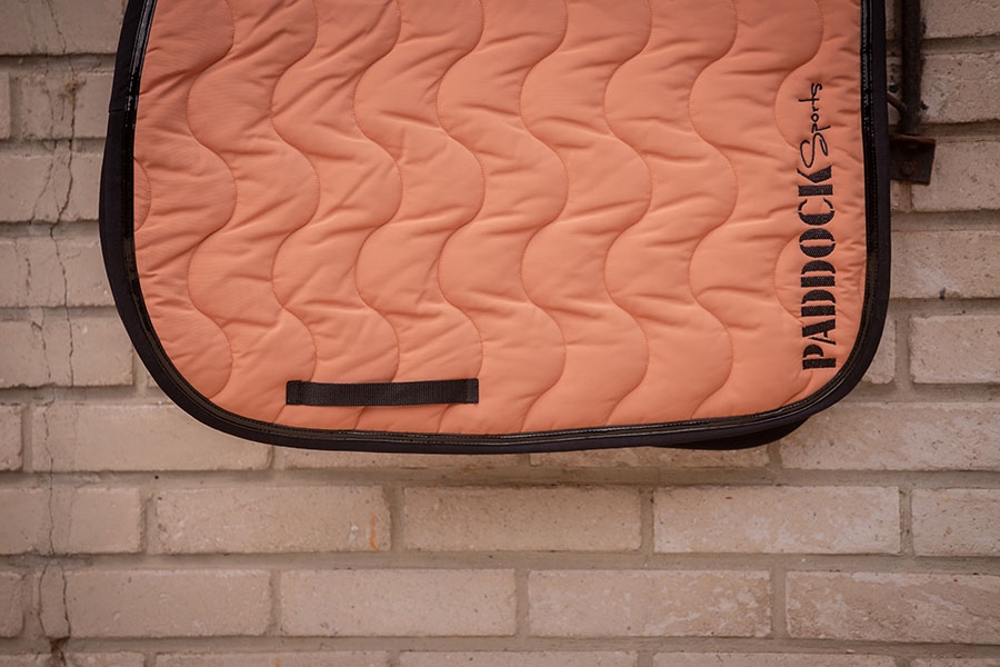 Wavy Saddle Pad All Purpose - Brown Sugar