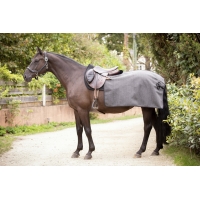 Couvre-reins Quarter Wooltouch - Gris Chiné Couvre-reins Quarter Wooltouch - Gris Chiné