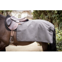 Couvre-reins Quarter Wooltouch - Gris Chiné Couvre-reins Quarter Wooltouch - Gris Chiné