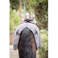 Couvre-reins Quarter Wooltouch - Gris Chiné Couvre-reins Quarter Wooltouch - Gris Chiné