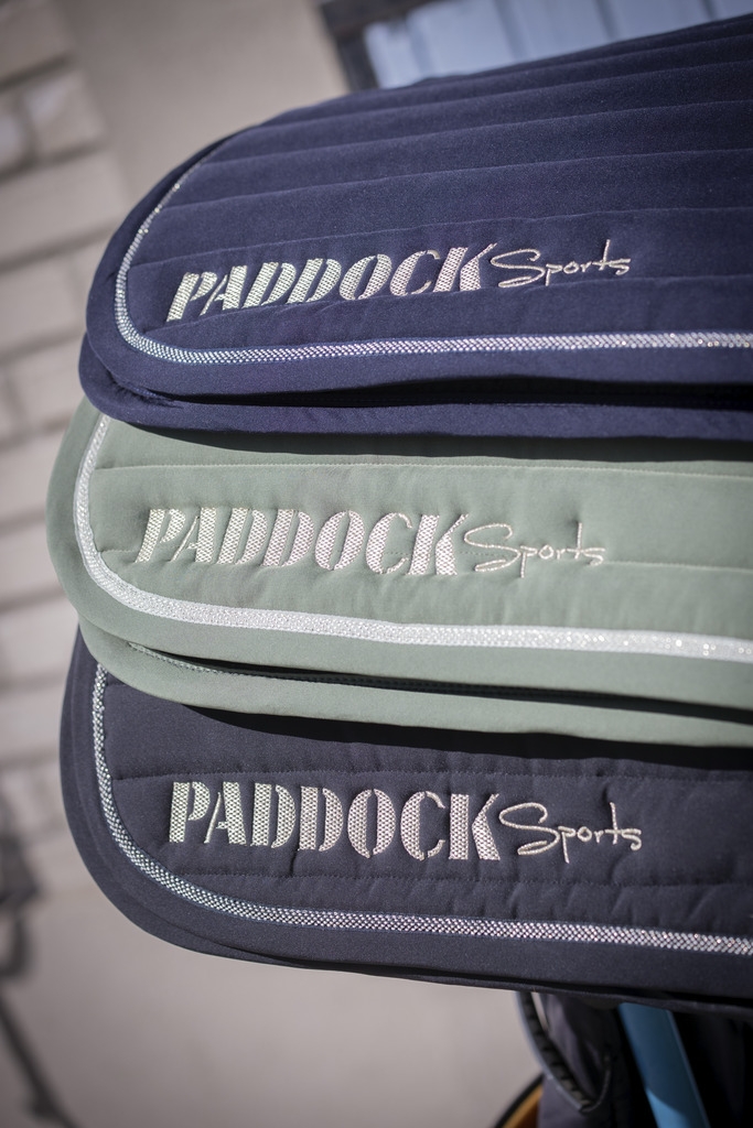 Mille Points Saddle Pad - Navy