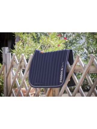 Mille Points Saddle Pad - Navy