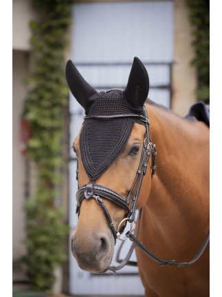 Soundless Long Pro Cotton Fly Veil - Black