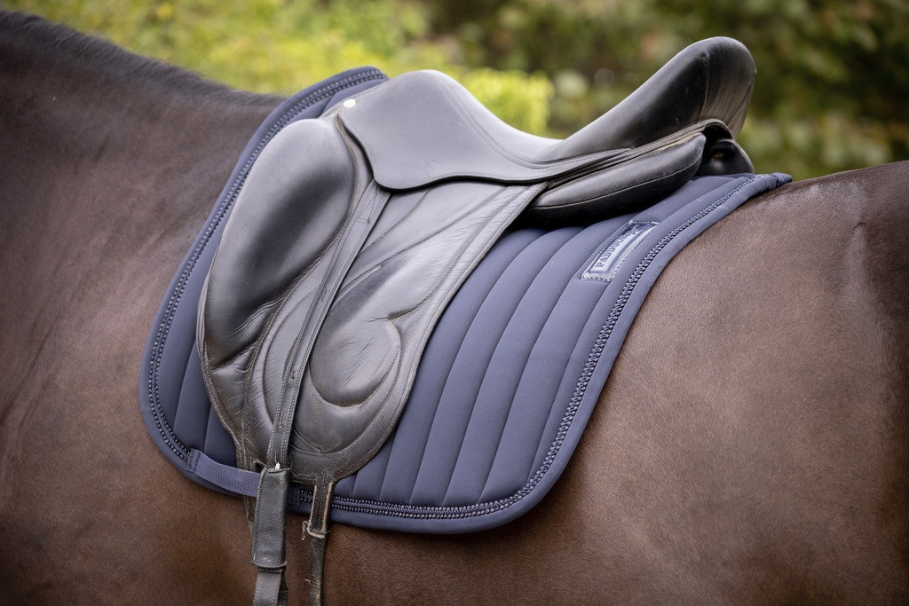 Tapis de Selle Verticali Dressage - Marine