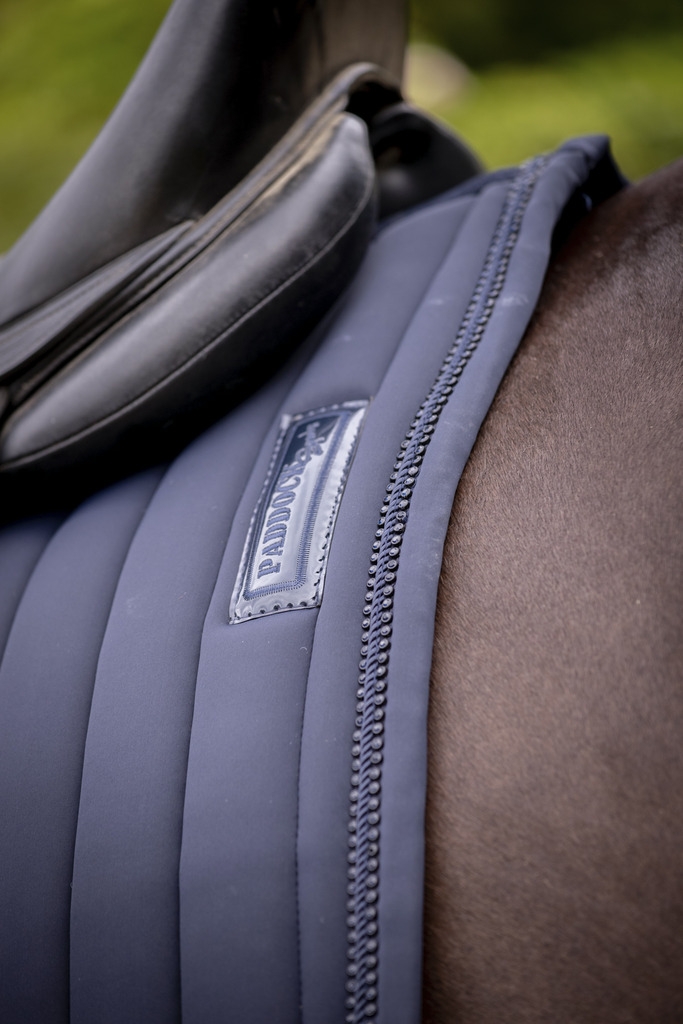 Verticali Dressage Saddle Pad - Navy