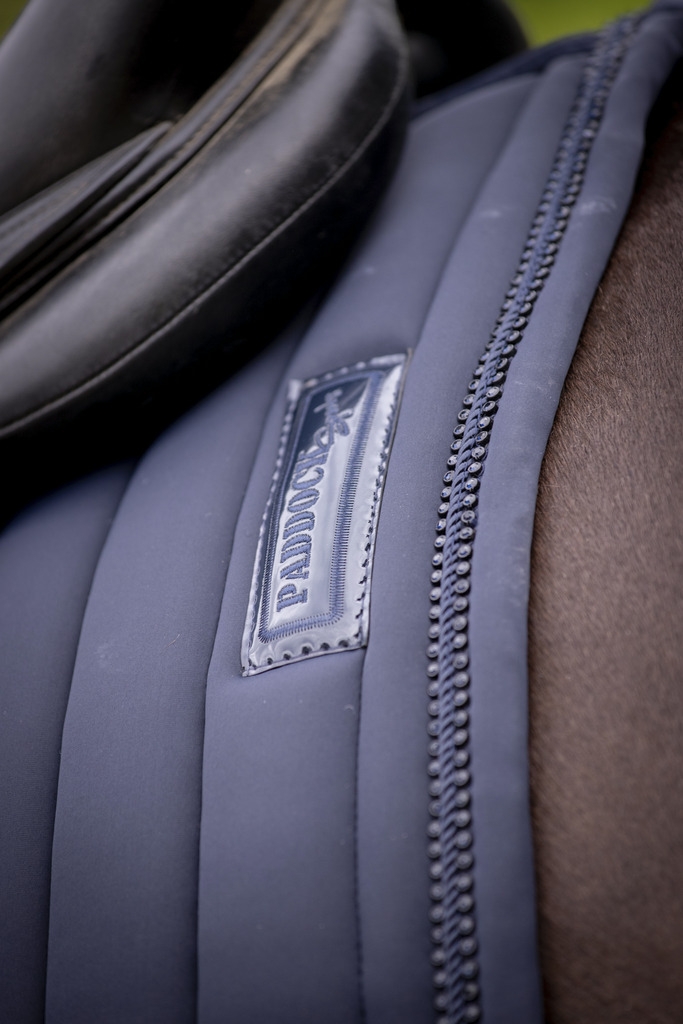 Verticali Dressage Saddle Pad - Navy