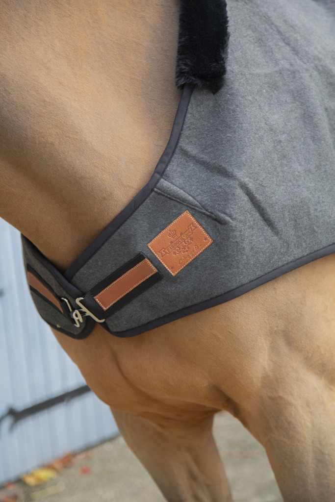 Couverture de Marcheur Wooltouch - Gris Chiné