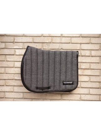 Chevron Saddle Pad All purpose - Grey