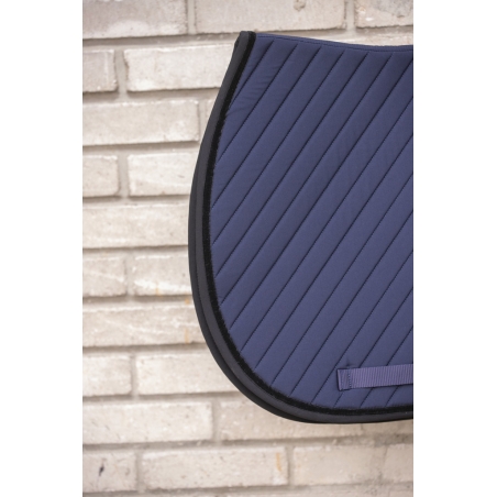 Diagonal Saddle Pad All purpose - Navy