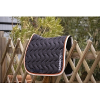 Tapis de Selle Wavy Mixte - Marine & Blanc Tapis de Selle Wavy Mixte - Marine & Blanc