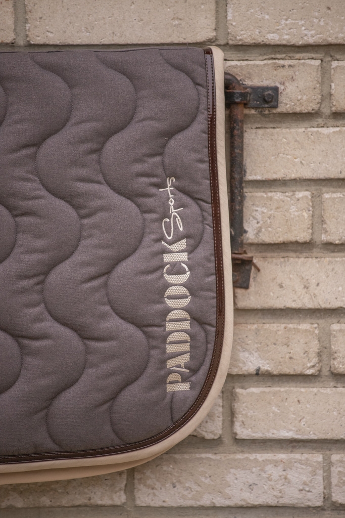 Tapis de Selle Wavy Mixte - Taupe & Beige