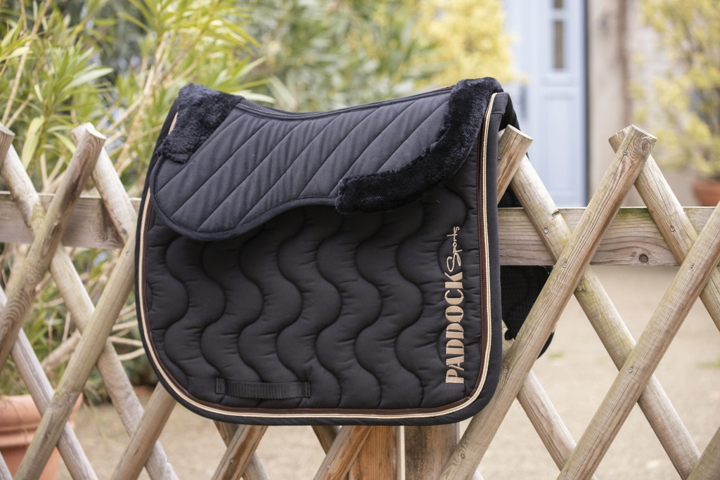 Diagonal Back Pad - Black