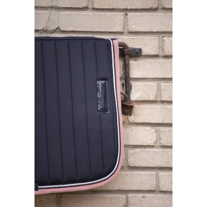 Verticali All purpose Saddle Pad - Navy & Pink Verticali All purpose Saddle Pad - Navy & Pink