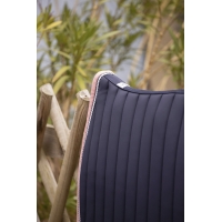 Verticali All purpose Saddle Pad - Navy & Pink Verticali All purpose Saddle Pad - Navy & Pink