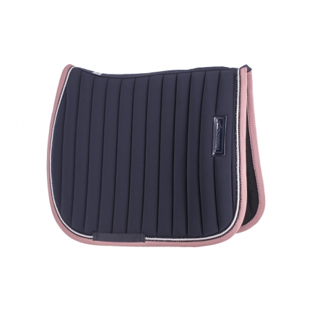 Verticali All purpose Saddle Pad - Navy & Pink