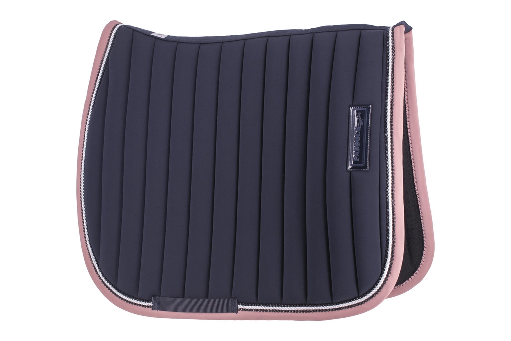 Verticali All purpose Saddle Pad - Navy & Pink