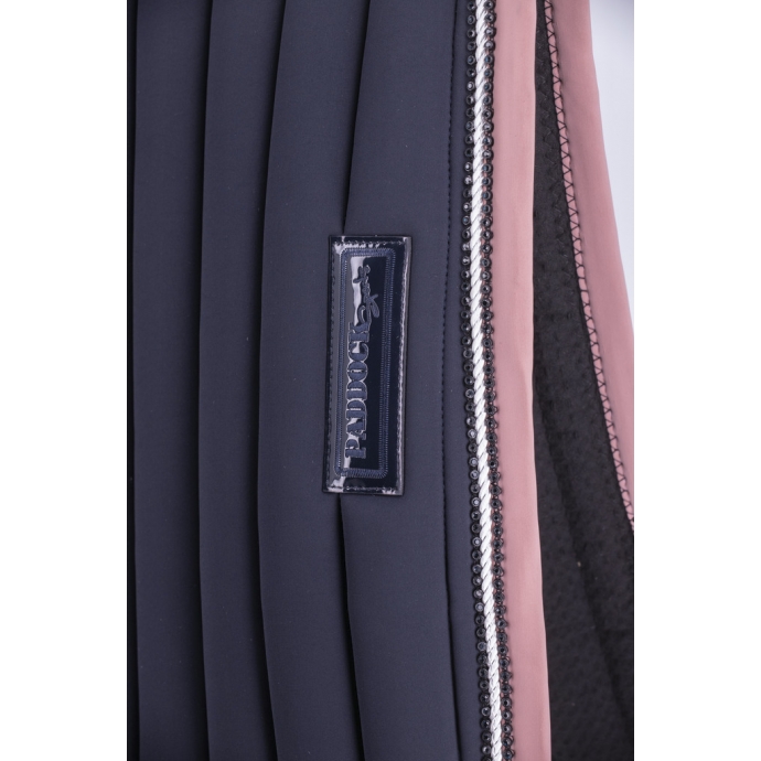 Tapis de selle Verticali Mixte - Marine & Rose